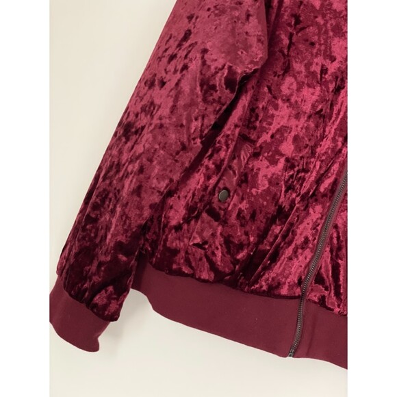 Ashley Outwear 26 International Velvet Full Zip Bomber Jacket Size XL NEW - Picture 6 of 16